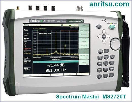 Spectrum Master MS2720T from Anritsu