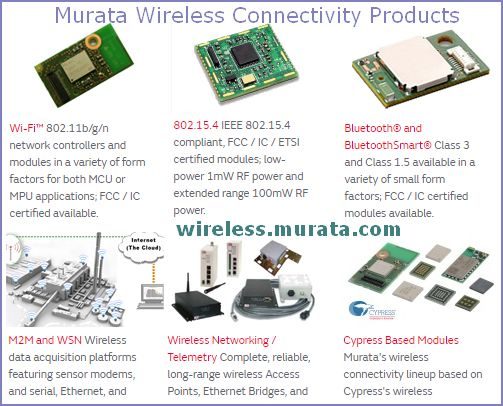 Murata Wireless Connectivity Products